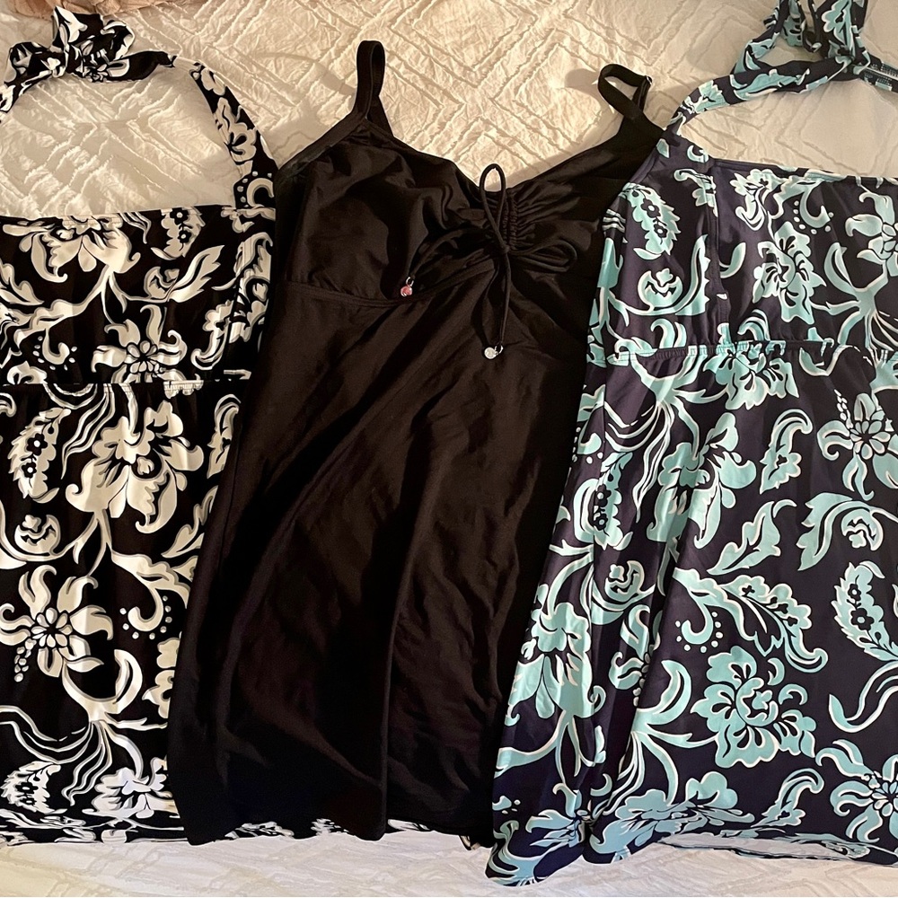 Three Lands' End Swim Dresses
